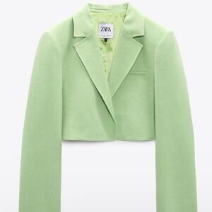 NWT - Zara Cropped Blazer